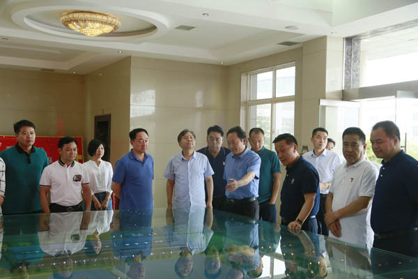市政协副主席安石柱一行调研博天堂918：加快企业创新和服务能力
